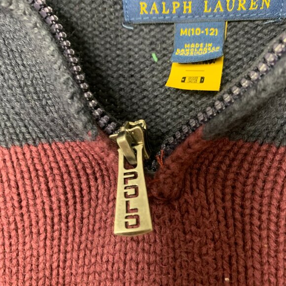 Polo Ralph Lauren Childs Quarter Zip Sweater - Picture 3 of 11
